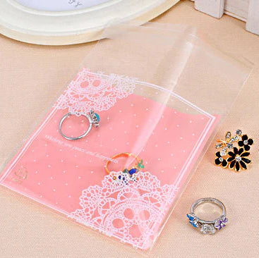 Bolsitas Decoradas Peq. (10x1ocm) 100pz