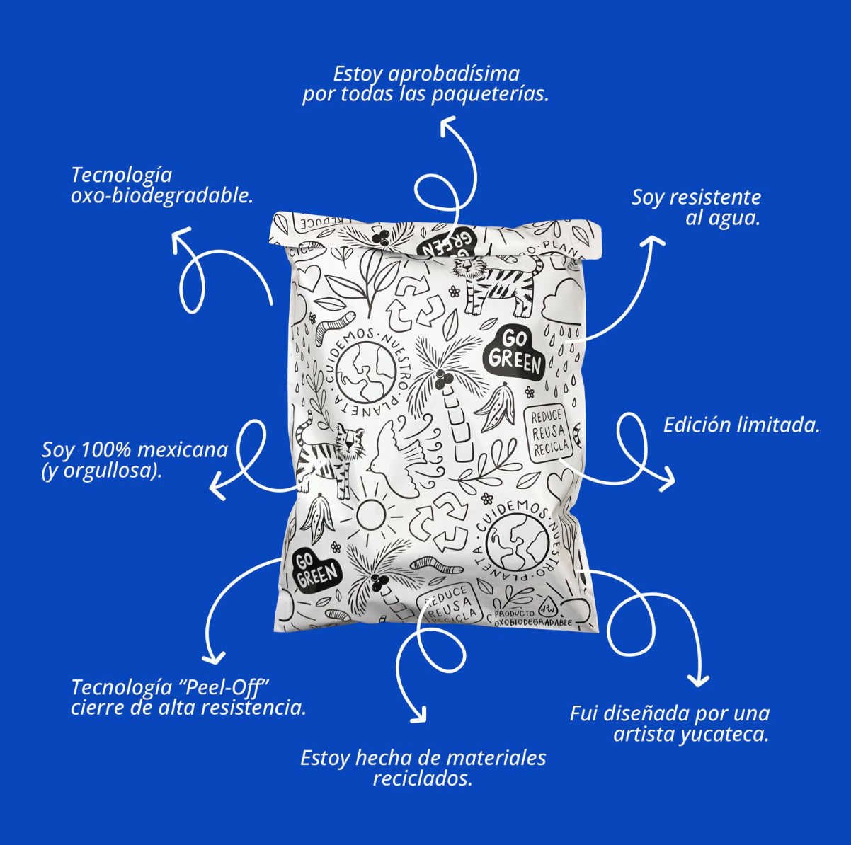 Bolsas de Envío Eco 100 Pz