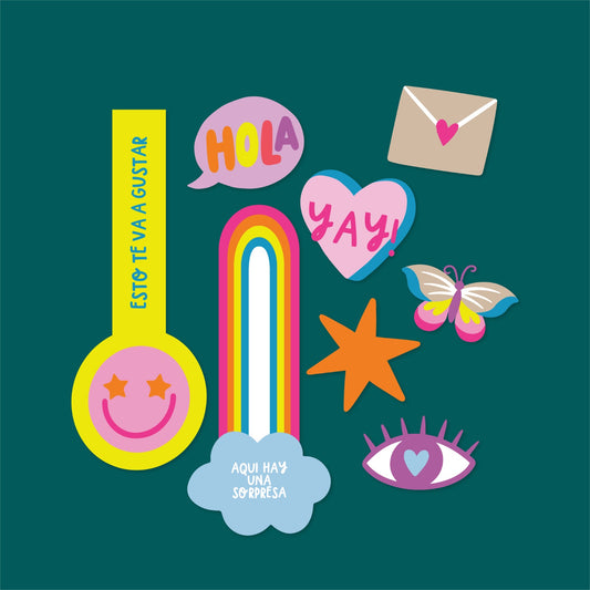 Stickers Unboxing 60 Pz