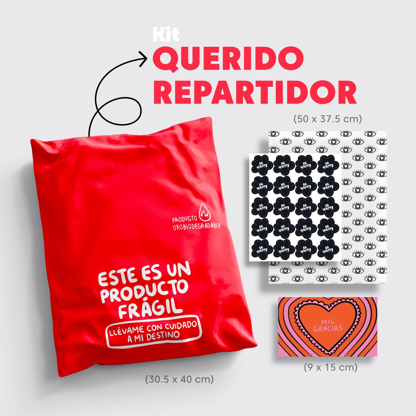 Kit Querido Repartidor