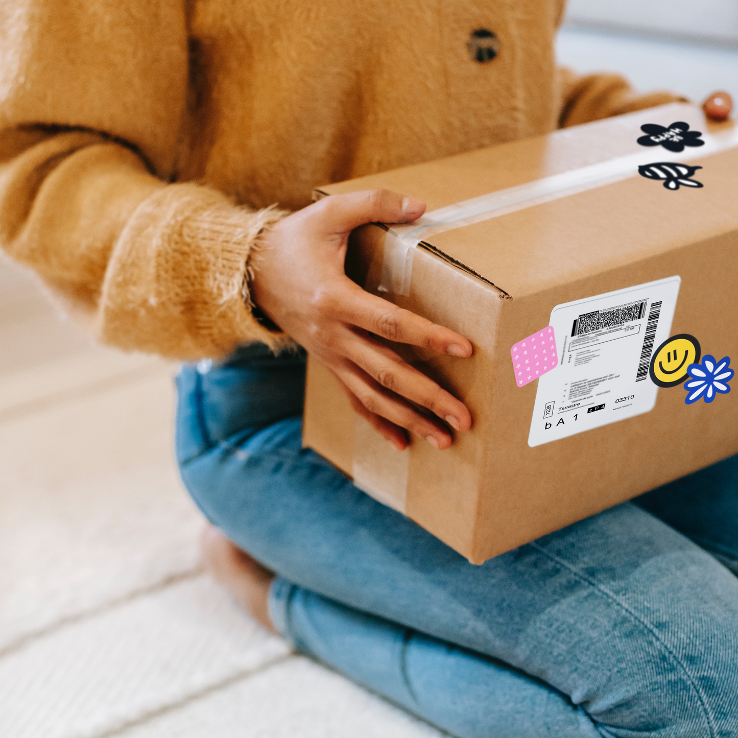 Stickers Abejas 100 Pz