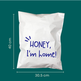 25pz Bolsas de Envío HONEY I'M HOME
