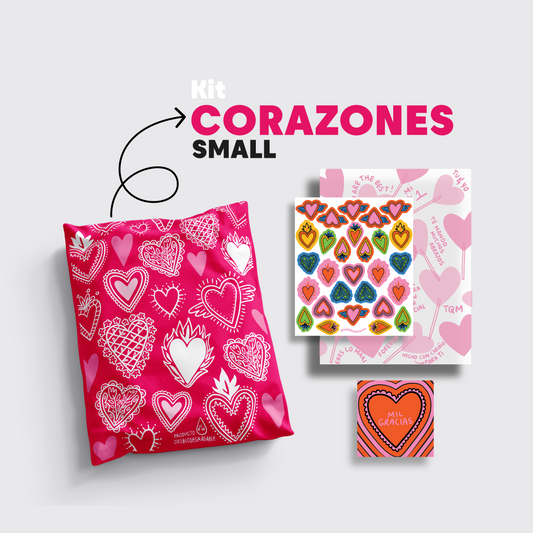 Kit Corazones Bolsa Pequeña