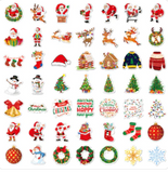 STICKERS 100pz NAVIDAD VARIADO