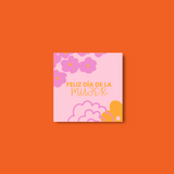 Tarjetas Mujer 100 Pz 8x8cm