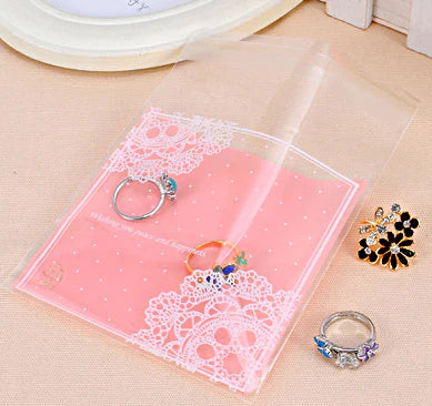 Bolsitas Decoradas Peq. (10x14 cm) 100pz