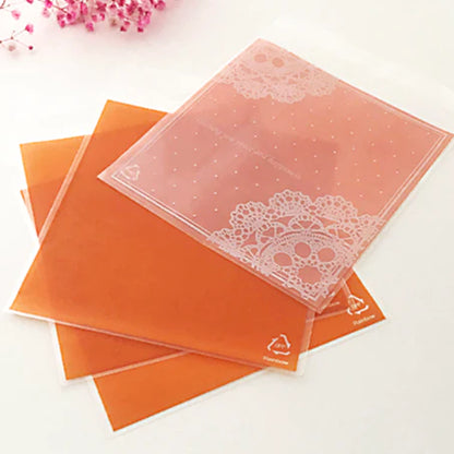 Bolsitas Decoradas Grandes 25pz  (15.9x16+2.5cm)