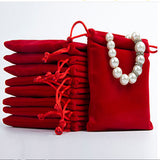 Bolso Rojo Joyero de Regalo  (10x12cm)