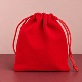 Bolso Rojo Joyero de Regalo  (10x12cm)