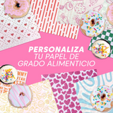 PAPEL CHINA GRADO ALIMENTICIO PERSONALIZADO