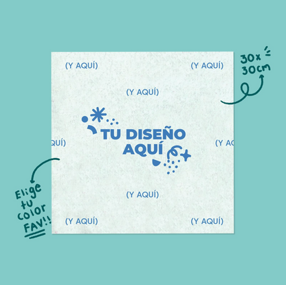 Papel GRADO ALIMENTICIO Personalizado