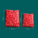 Bolsas de Envío Navidad 100 Pz