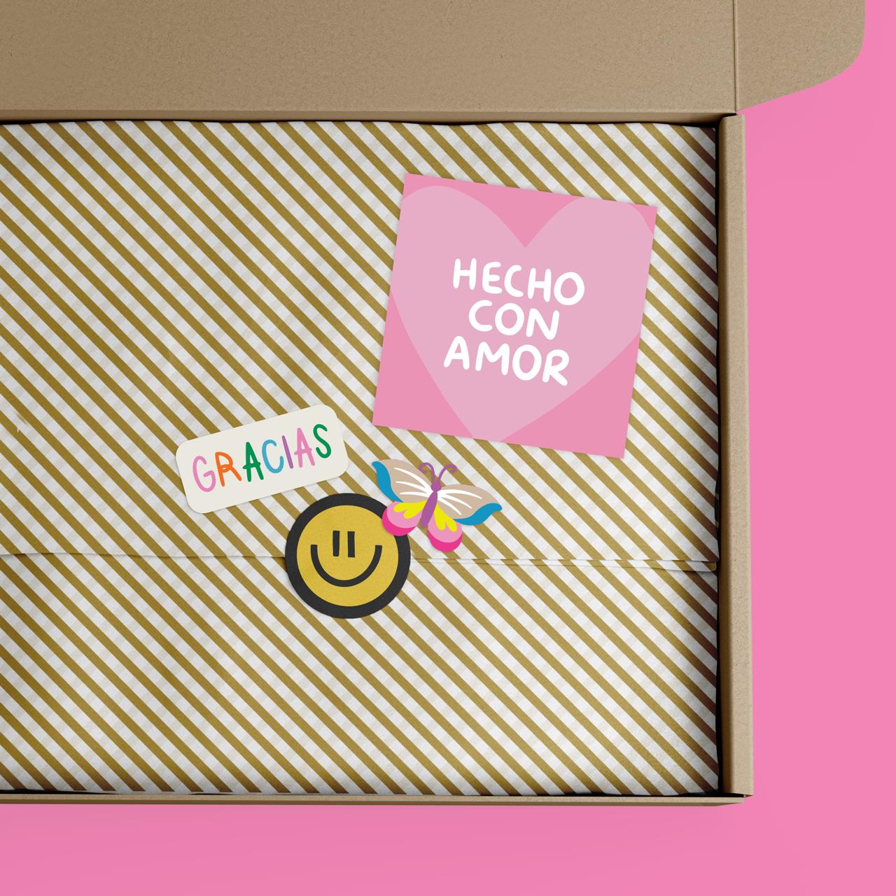 Papel China 100 Pz Rayas Doradas 50x37.5cm