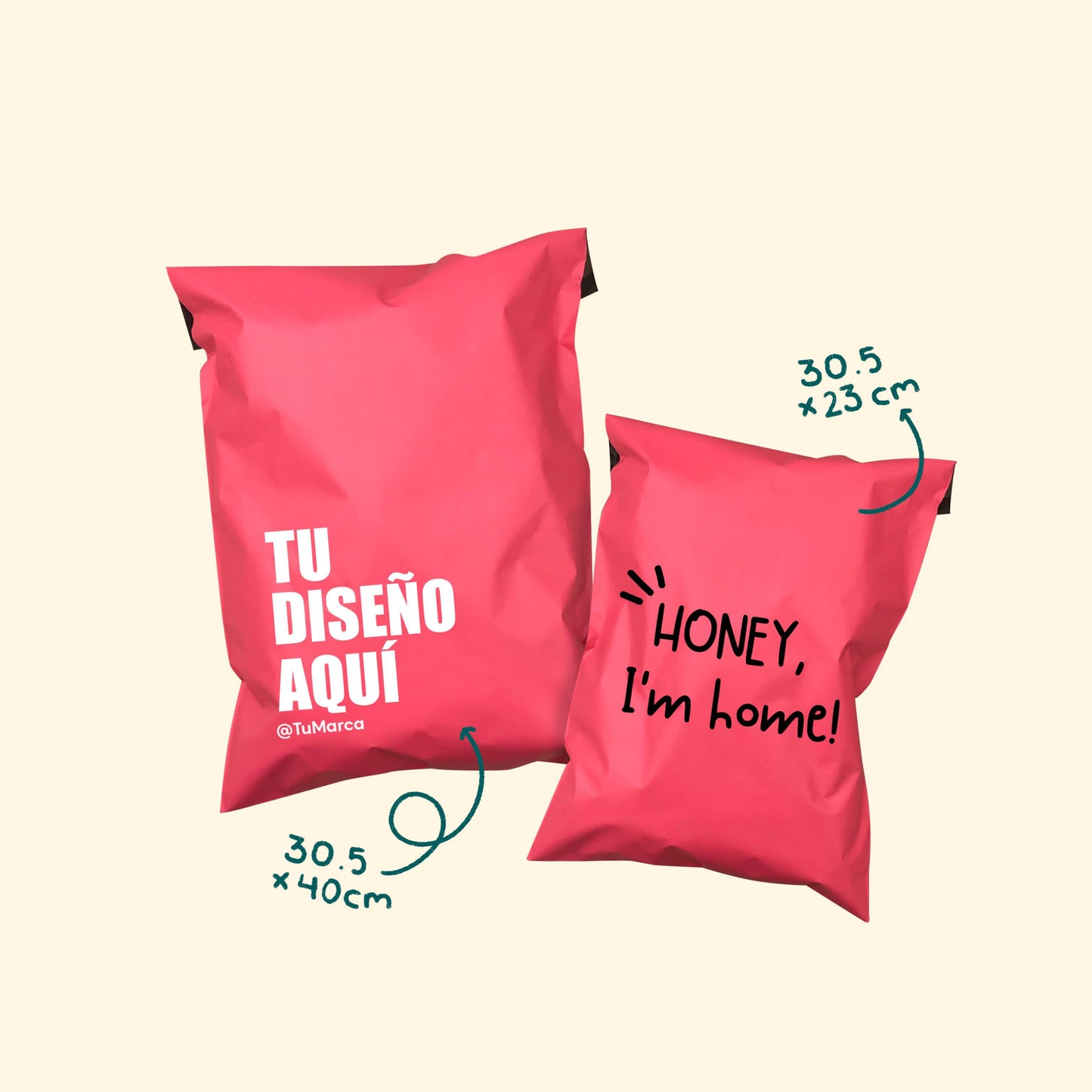 Bolsas de Envío de Paquetería Personalizadas