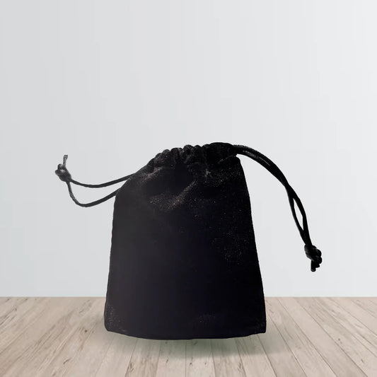 Bolso Joyero de Regalo Negro (8x10cm) 1AA2