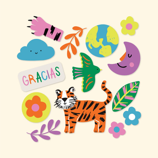 Stickers Planeta 100 Pz
