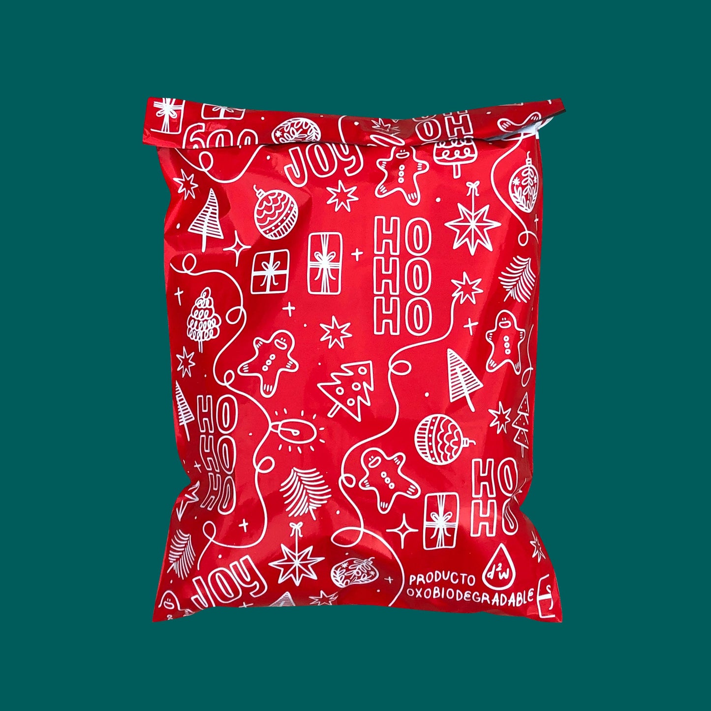 Bolsas de Envío Navidad 100 Pz