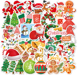 STICKERS 50pz NAVIDAD VARIADO  2