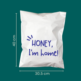 25pz Bolsas de Envío HONEY I'M HOME