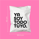 25pz Bolsas de Envío YA SOY TODO TUYO