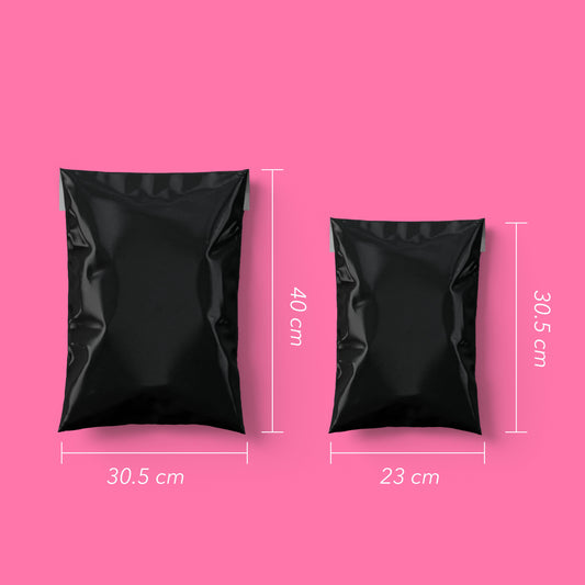 Bolsas de Envío Negras 100 Pz