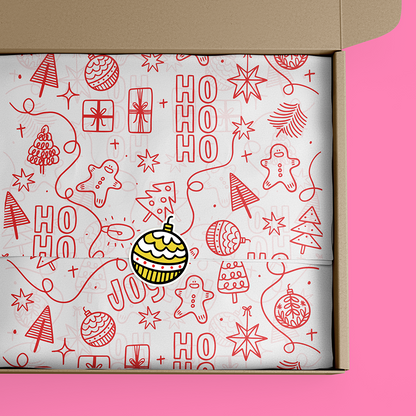 Papel China Navidad 100 Pz 50x35cm