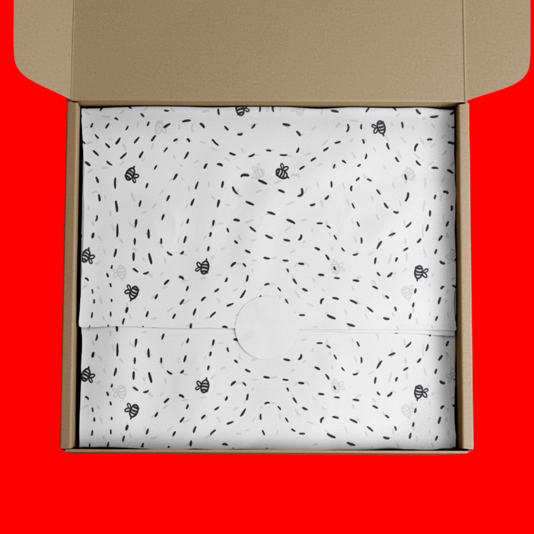 Papel China Abejas 100 Pz 50x37.5cm