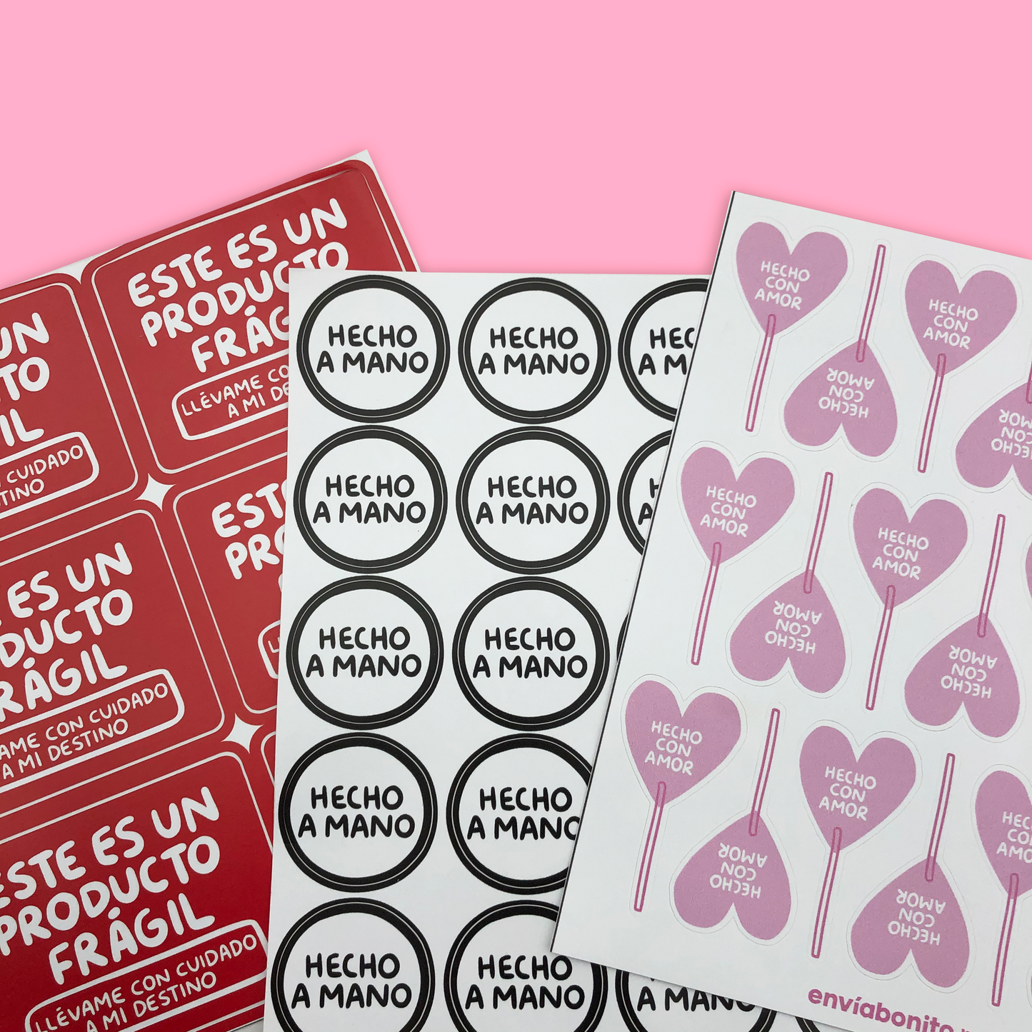 Stickers Producto Frágil 30 Pz