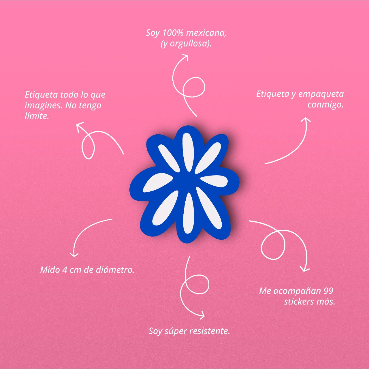 Stickers Lilis 100 Pz