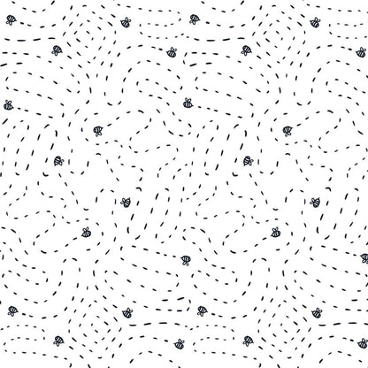 Papel China Abejas 100 Pz 50x37.5cm