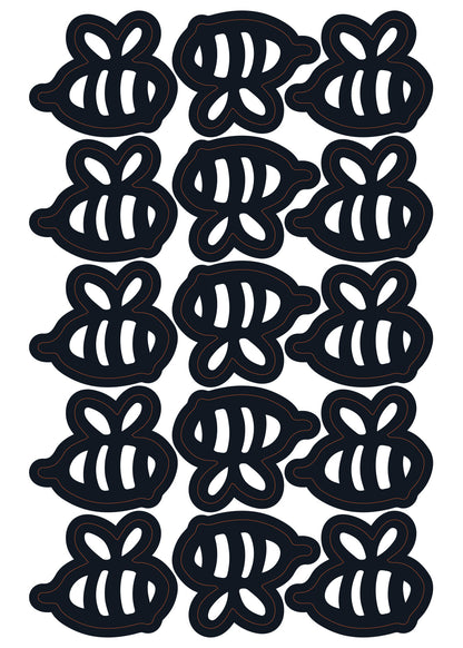 Stickers Abejas 100 Pz