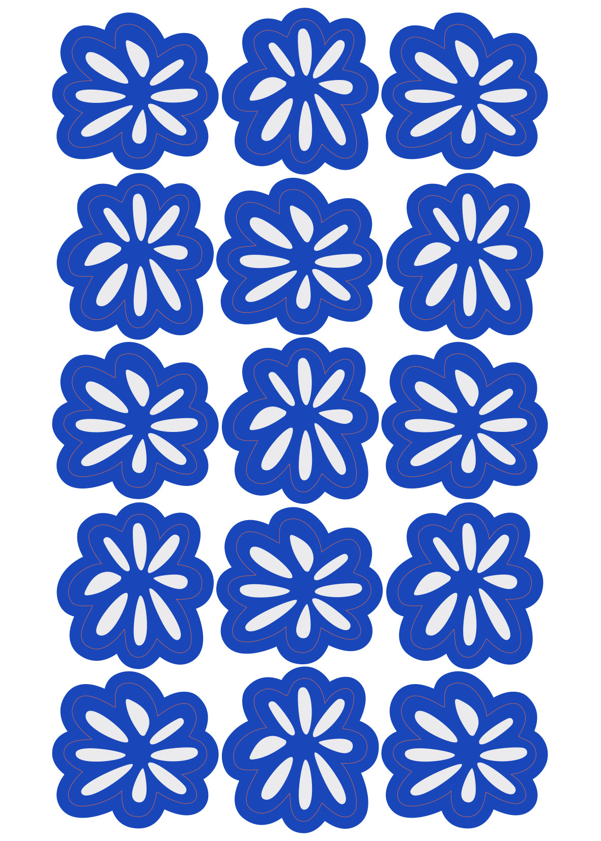 Stickers Lilis 100 Pz