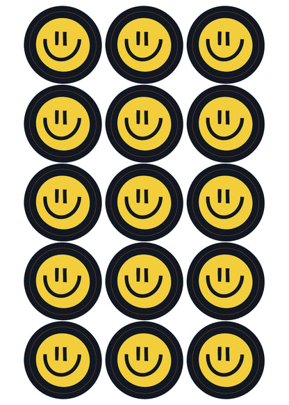 Stickers Carita Feliz 100 Pz